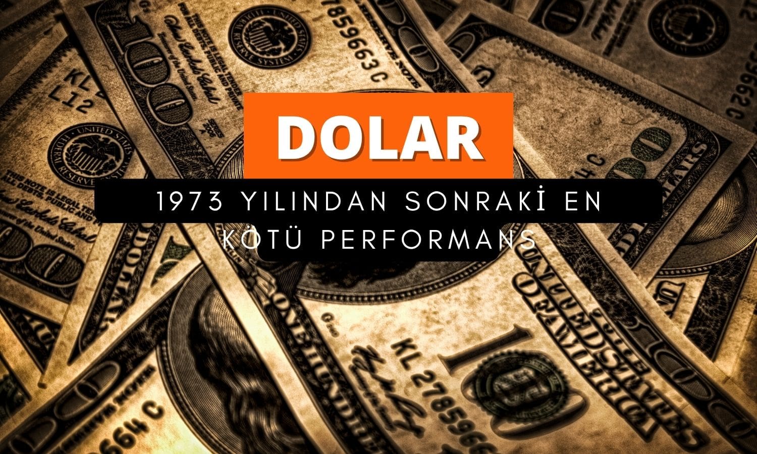 Dolar en son 1973 yılında bu kadar kötü performans göstermişti