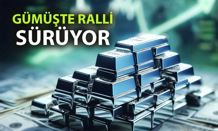 Gümüşe güçlü talep: Yükseliş sürüyor