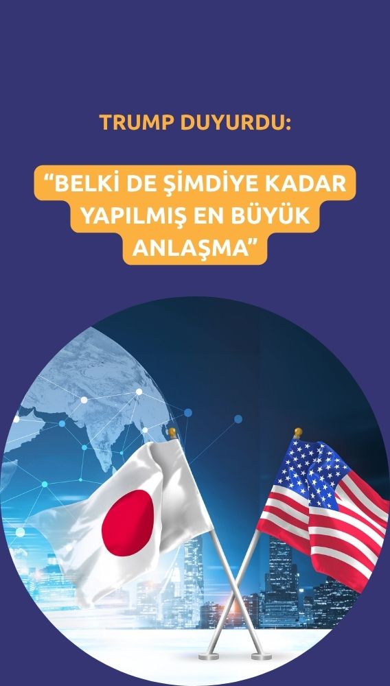 Trump Japonya ile 'büyük bir anlaşma' yapıldığını duyurdu