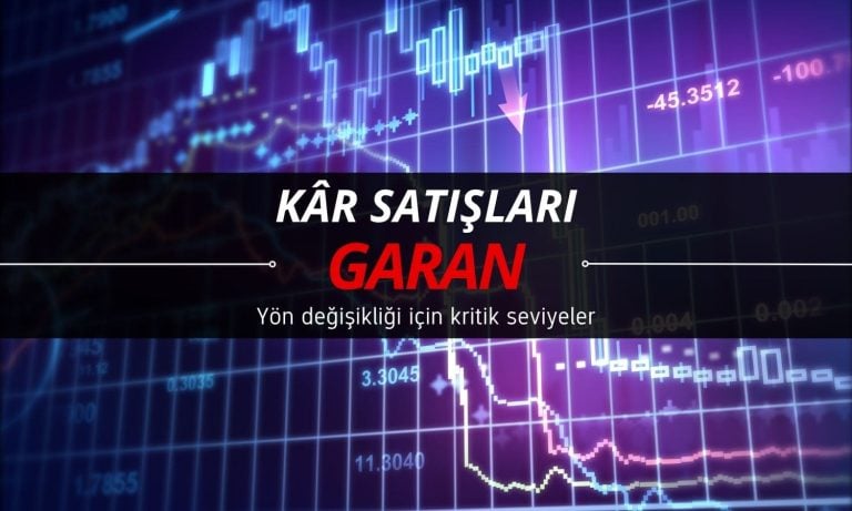 Kâr satışları etkili oldu: GARAN için kritik seviye ne?