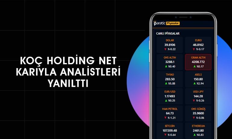 Koç Holding’den (KCHOL) bilanço sürprizi: Net kar şaşırttı