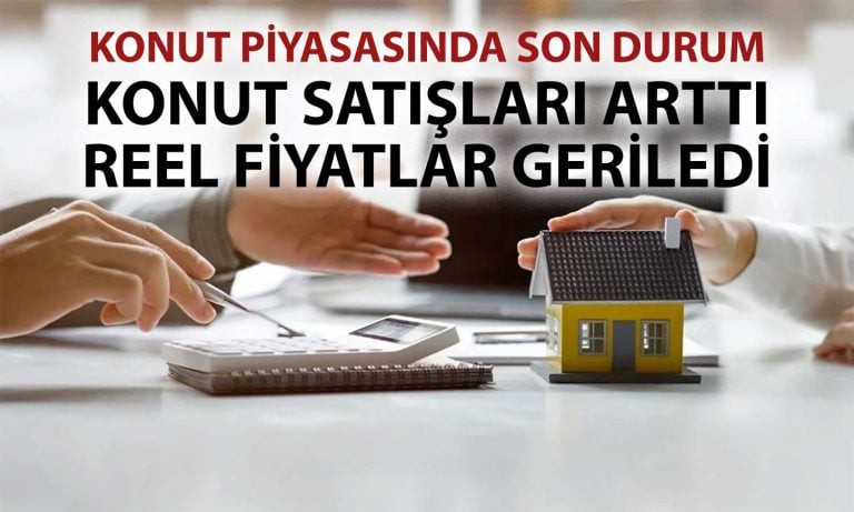 Konut satışları yükselirken, fiyatlar reel bazda geriledi