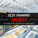 Migros (MGROS) 2Ç25 tahmini: Net kârda azalma beklentisi