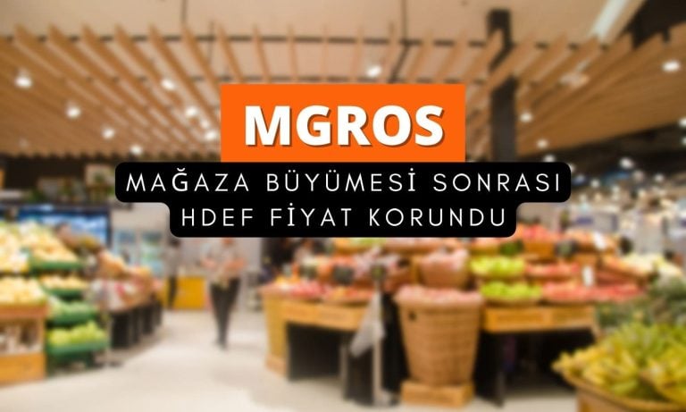 Migros (MGROS) hedef fiyatı korundu: 905 TL beklentisi