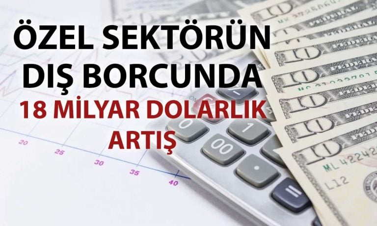 Özel sektörün dış borcu 190 milyar doları aştı