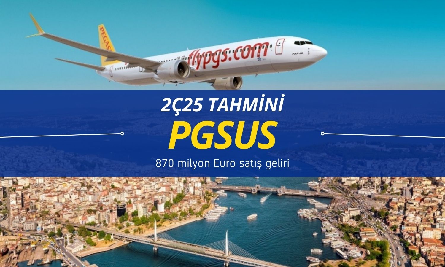 Pegasus 2Ç25’te 870 milyon Euro satış geliri açıklayabilir