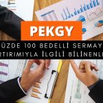 Peker GYO (PEKGY) bedelli sermaye artırımı SPK’dan onay aldı