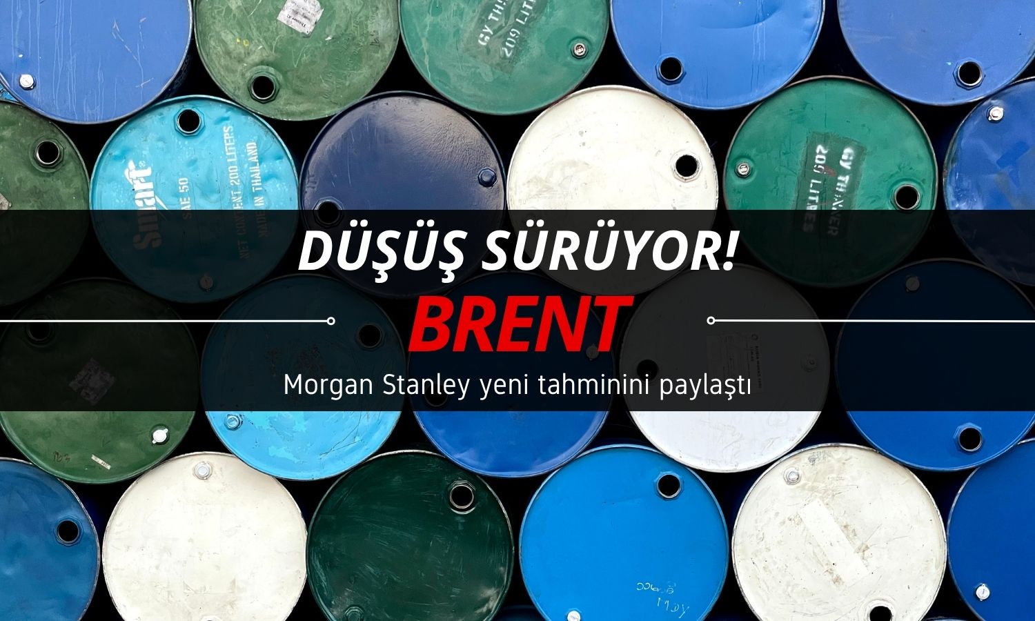 Petrol düşüyor: Morgan Stanley’den yeni tahmin geldi