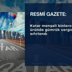 Resmi Gazete: Birçok Katar ürününde gümrük vergisi sıfırlandı