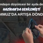 TCMB açıkladı: Hanehalkının enflasyon beklentisi terse döndü!