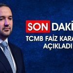 TCMB Temmuz kararını açıkladı: Faiz oranı düştü mü?