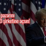 Trump: AB pazarını Amerikan şirketlerine açarsa düşük tarife öder