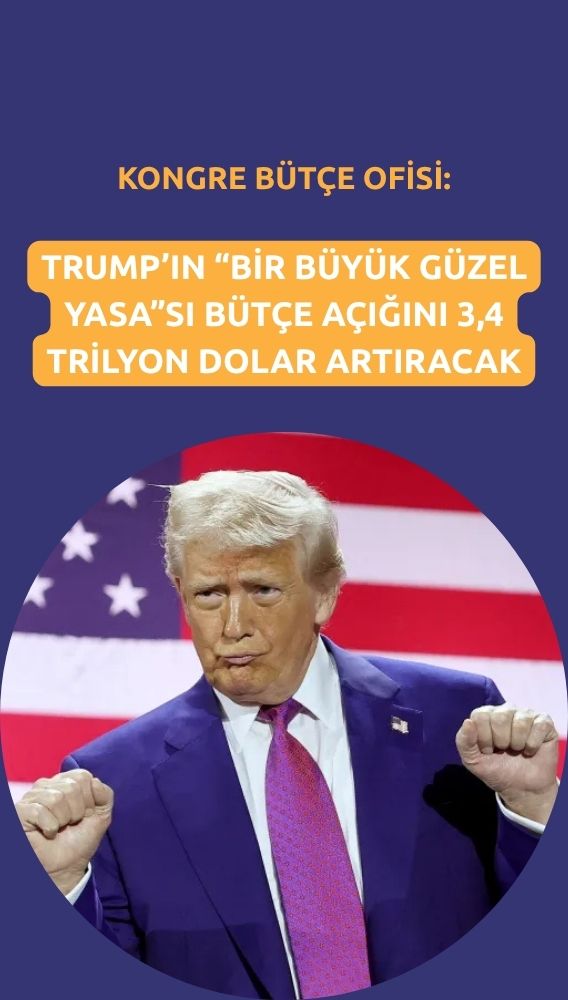 ABD bütçe açığı 3,4 trilyon dolar artacak: Nedeni vergi yasası