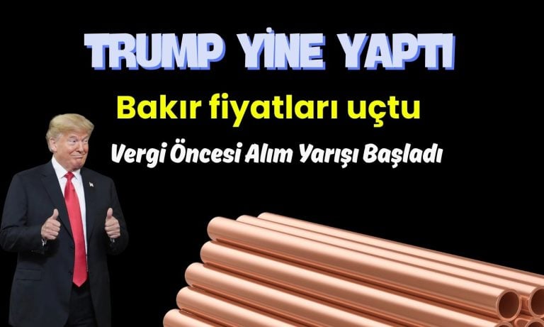 Trump’ın vergi planı bakırı uçurdu: Fiyatlar rekor kırdı!