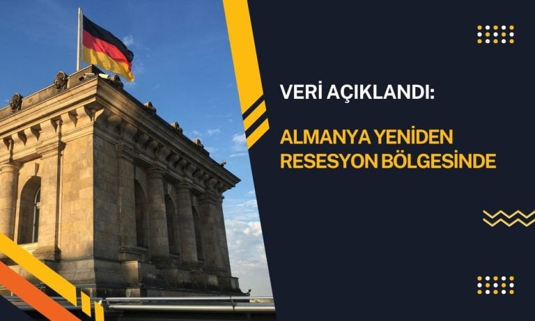 Almanya ekonomisi ikinci çeyrekte yeniden resesyon bölgesine girdi