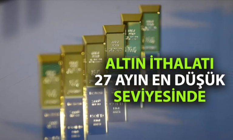 Altın ithalatında rekor düşüş: Temmuz’da yüzde 53 azaldı