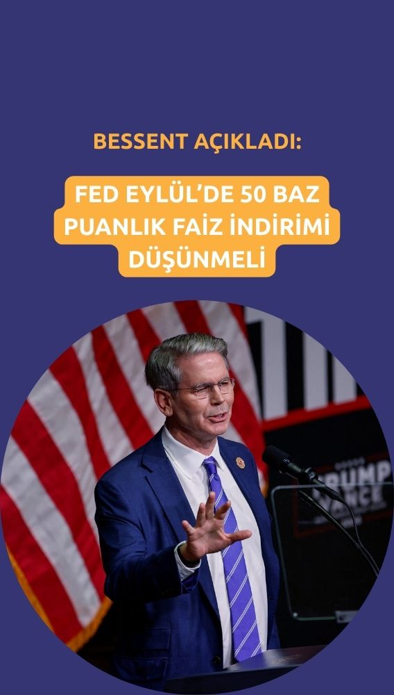 FED Eylül'de 50 baz puanlık faiz indirimi düşünmeli
