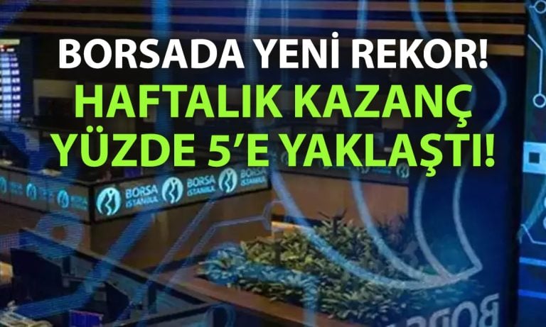 Borsa İstanbul rallisi: BIST 100 güne rekorla başladı