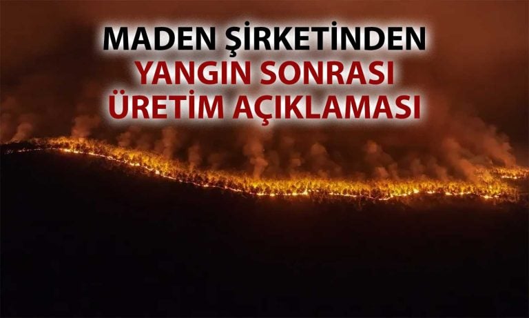 Bursa’daki orman yangını CVK Maden’i vurdu: Üretim durdu
