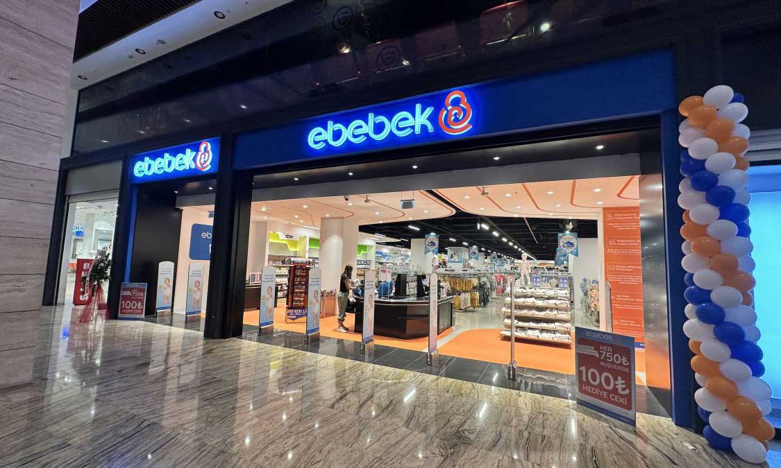 Ebebek’in yurt içi büyümesi sürüyor: Mağaza sayısı 281’e ulaştı