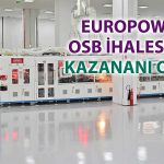 Europower, 63 milyon TL’lik OSB ihalesini kazandı