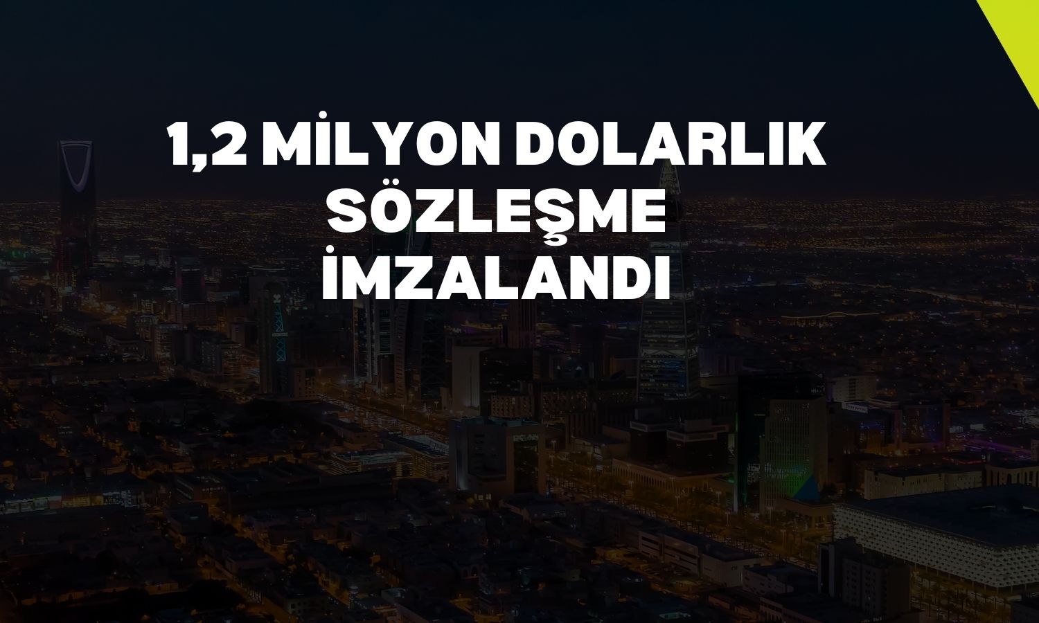 Hareket Proje Suudi Arabistan projesi için sözleşme imzaladı