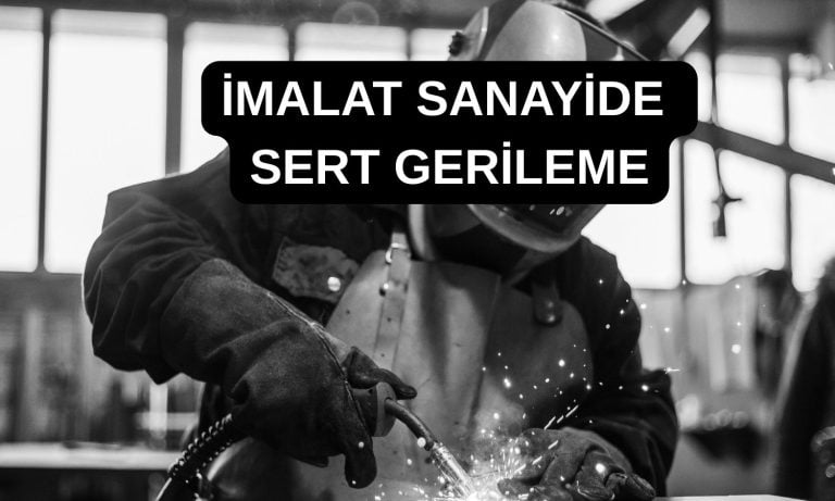 İmalat sanayi KKO, Mart 2023 sonrası en düşük seviyede