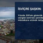 İsviçre şaşkın: ABD ile müzakere masasına dönmek istiyor