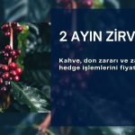 Kahve iki ayın zirvesine yakın: Don zararı fiyatları yükseltti