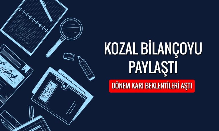 Koza Altın’dan ikinci çeyrekte başarılı net kar performansı