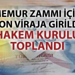Memur ve emekli zammı için geri sayım: Hakem Kurulu toplandı