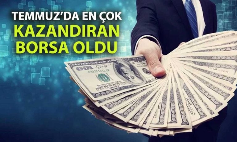 Temmuz’da en yüksek reel getiri BIST 100’den geldi