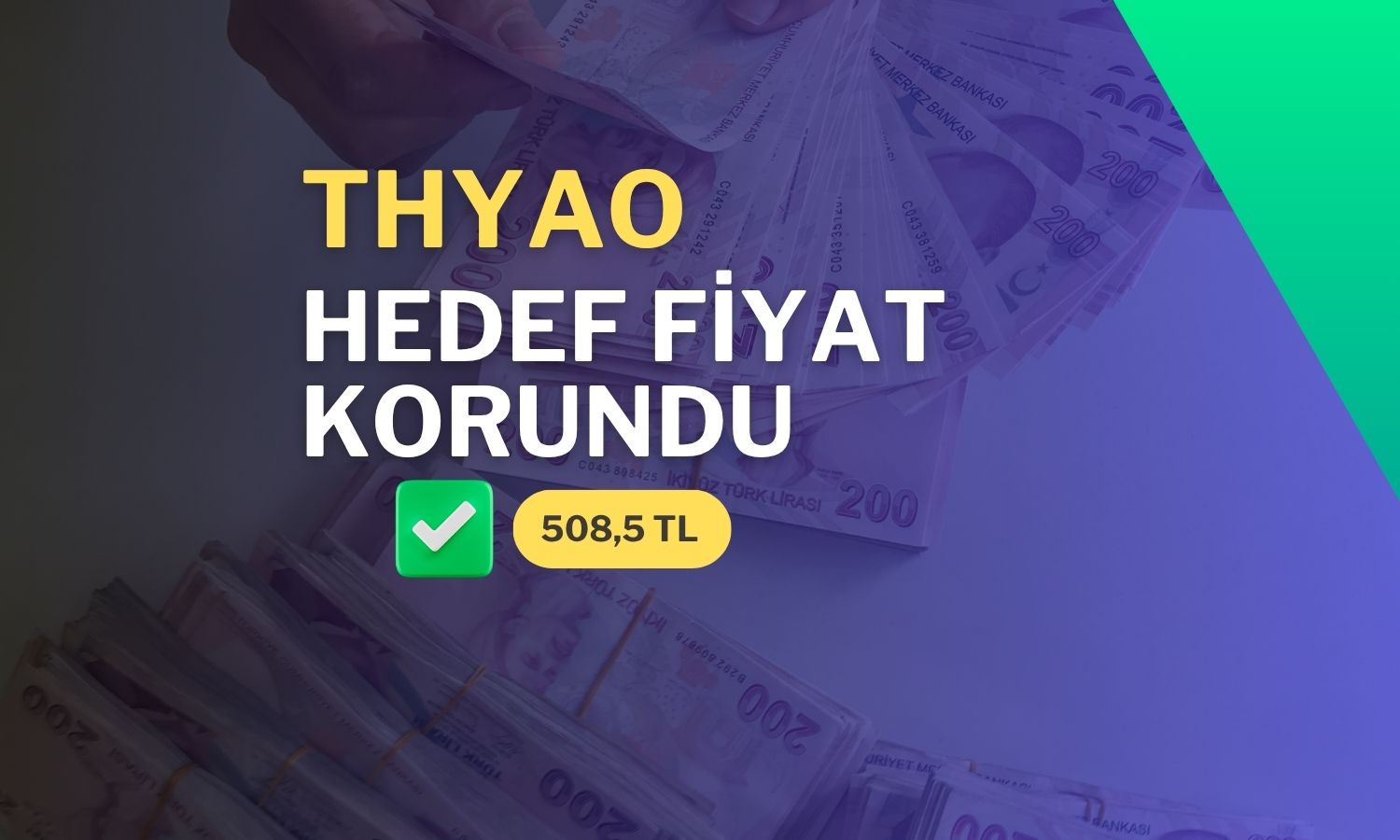 THYAO hedef fiyatı 508,5 TL, tavsiye AL olarak korundu