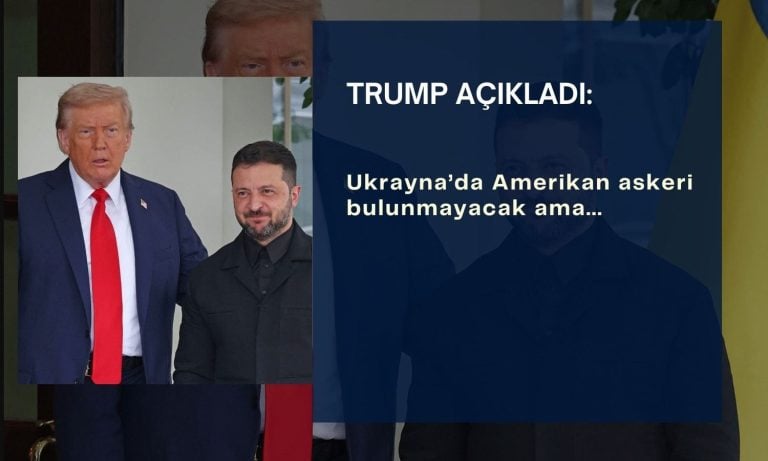 Trump, Ukrayna’da ‘Amerikan askeri’ bulunmasını reddetti
