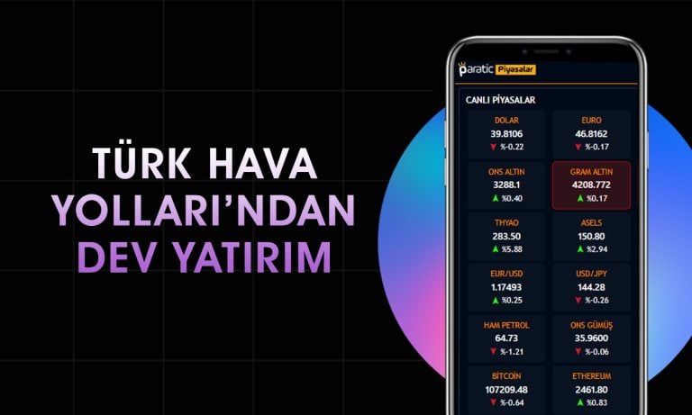 Türk Hava Yolları’ndan (THYAO) 300 milyon euroluk yatırım