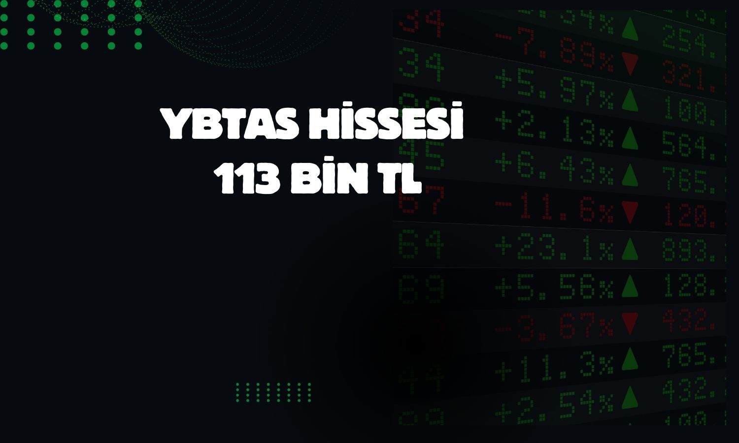 Votoranim Çimento’dan Yibitaş’ta 3,1 milyon liralık pay satışı