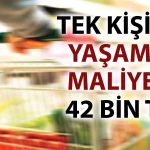 Yalnız yaşayanların yoksulluk sınırı asgari ücretin iki katına yaklaştı