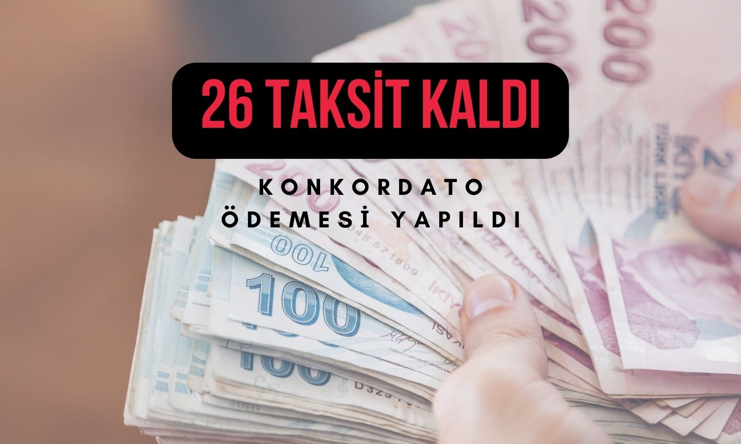 552 bin TL’lik 46. konkordato taksiti ödendi