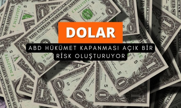 ABD hükümet kapanması dolar için açık bir risk