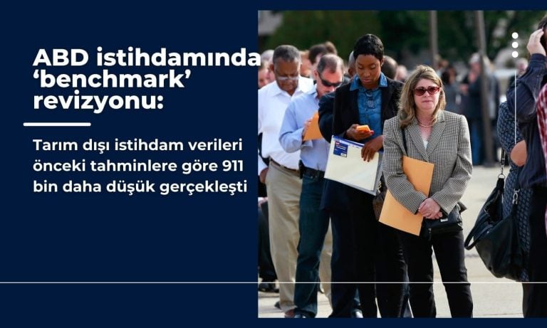 ABD istihdamında yıllık revizyon: 911 binlik aşağı yönlü revize