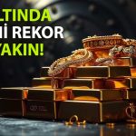 Altın, ABD enflasyon verileri öncesi rekora yaklaşıyor