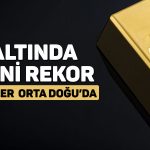 Altın fiyatları jeopolitik risklerin artmasıyla rekor tazeledi