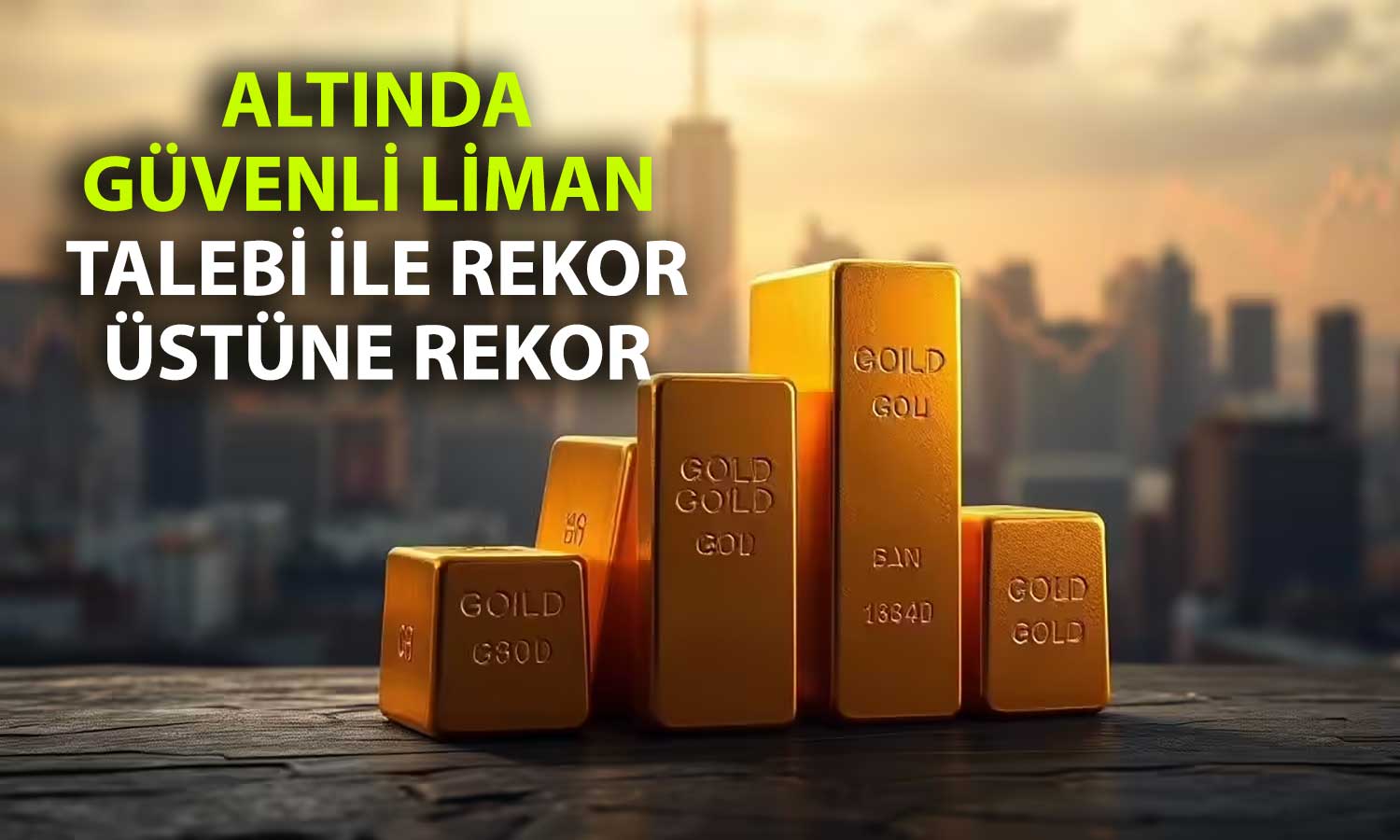 Altında, faiz ve belirsizlik rüzgarları ile rekor serisi sürüyor