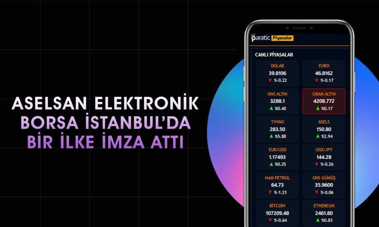 Aselsan (ASELS) tarihe geçti: Piyasa değeri 1 trilyon lirayı aştı