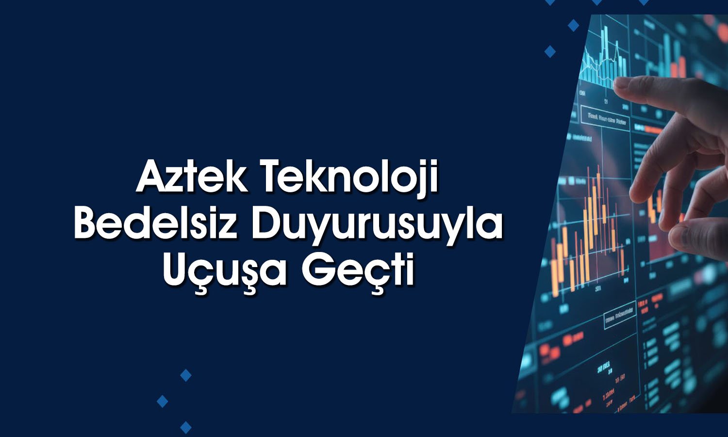 Aztek Teknoloji (AZTEK) bedelsiz kararıyla tavan oldu