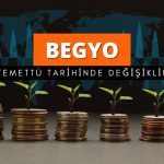 Batı Ege GYO’dan (BEGYO) temettü tarihi düzeltmesi