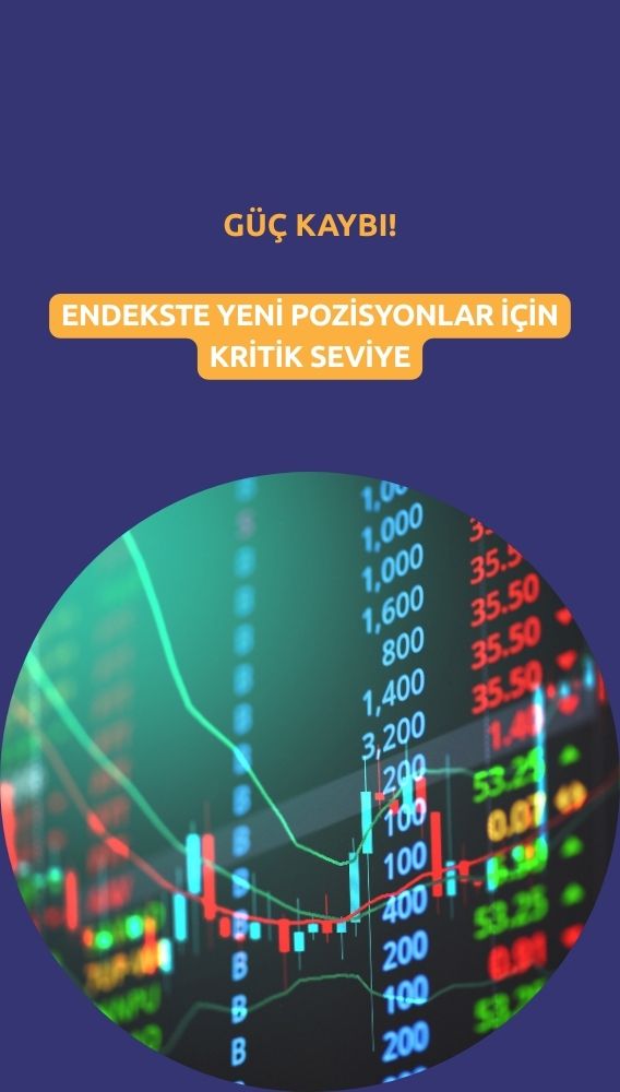 Borsada güç kaybı belirginleşiyor: Kritik seviyeler açıklandı