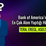 BofA, yüzde 2779 yükselen hissede 1,2 milyar TL’lik alım yaptı