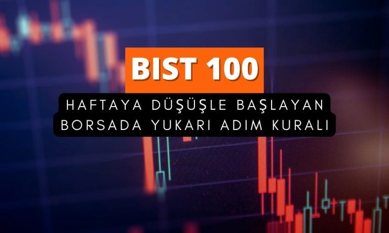 Borsa sert düşüşle açılırken, yukarı adım kuralı yine devrede