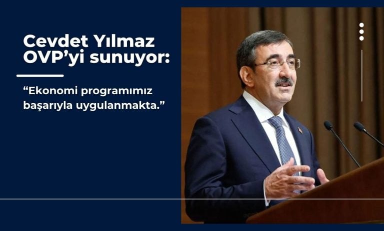 Cevdet Yılmaz OVP’yi sunuyor: Enflasyon, istihdam, büyüme tahminleri
